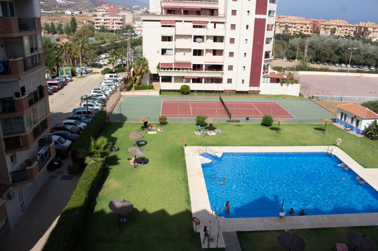 Larios Dos 504. Estudio Con Vistas Al Mar Cerca De La Playa Torrox Buitenkant foto