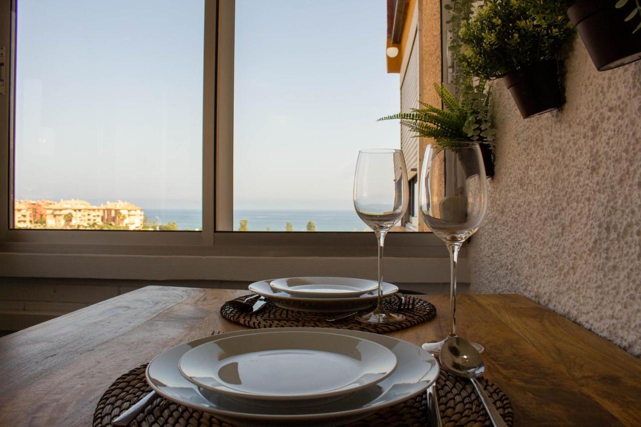 Larios Dos 504. Estudio Con Vistas Al Mar Cerca De La Playa Torrox Buitenkant foto